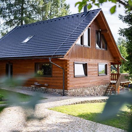 Villa Moderni Sumavska Roubenka S Vyhledem Na Boubin à Vimperk Extérieur photo