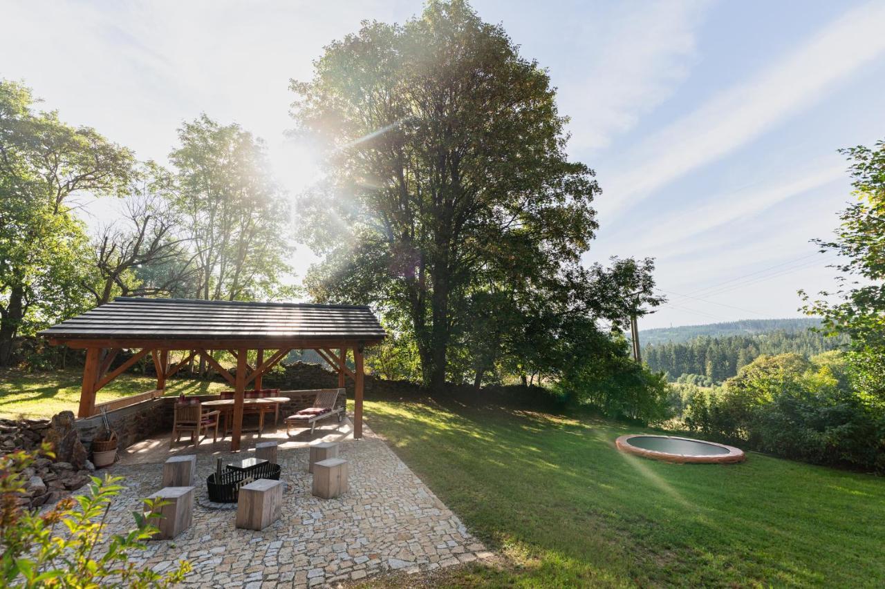 Villa Moderni Sumavska Roubenka S Vyhledem Na Boubin à Vimperk Extérieur photo