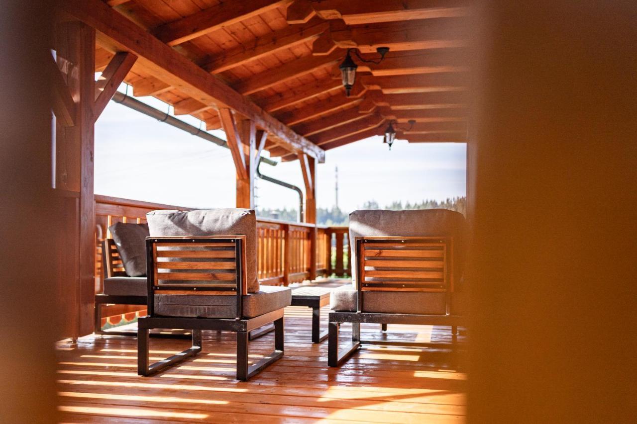 Villa Moderni Sumavska Roubenka S Vyhledem Na Boubin à Vimperk Extérieur photo
