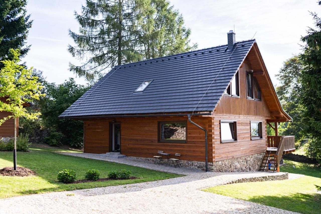 Villa Moderni Sumavska Roubenka S Vyhledem Na Boubin à Vimperk Extérieur photo