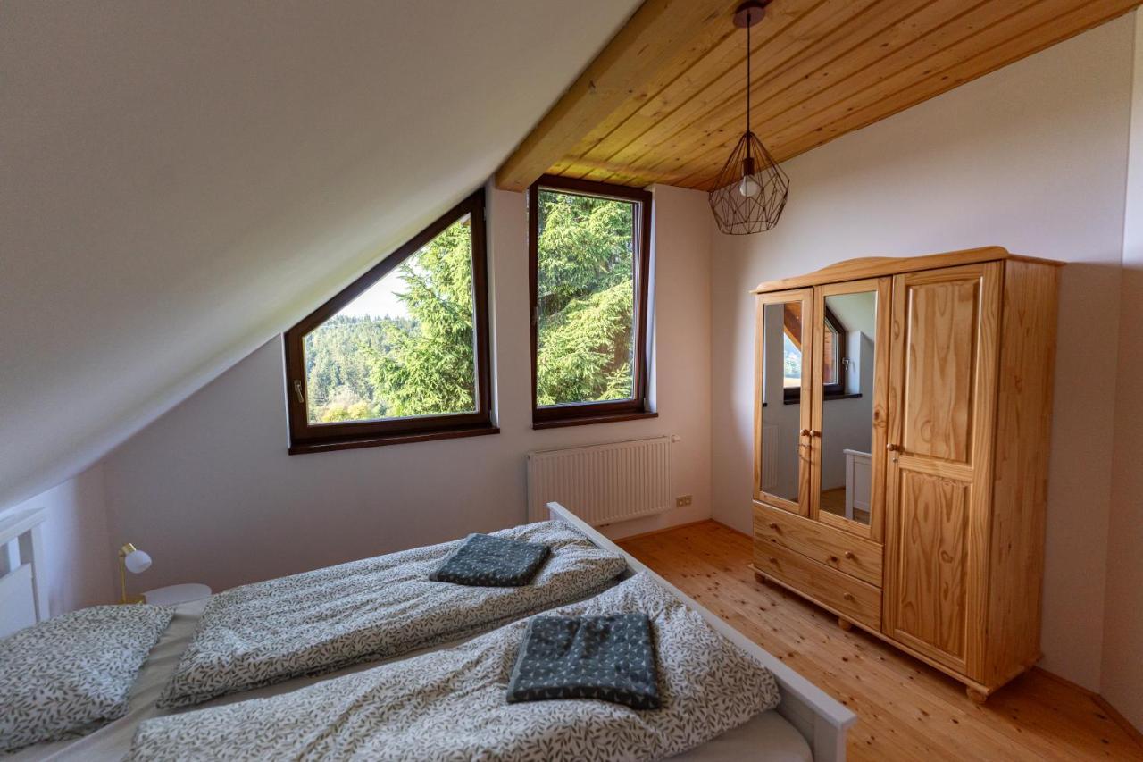 Villa Moderni Sumavska Roubenka S Vyhledem Na Boubin à Vimperk Extérieur photo