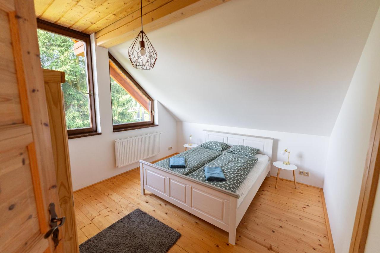 Villa Moderni Sumavska Roubenka S Vyhledem Na Boubin à Vimperk Extérieur photo