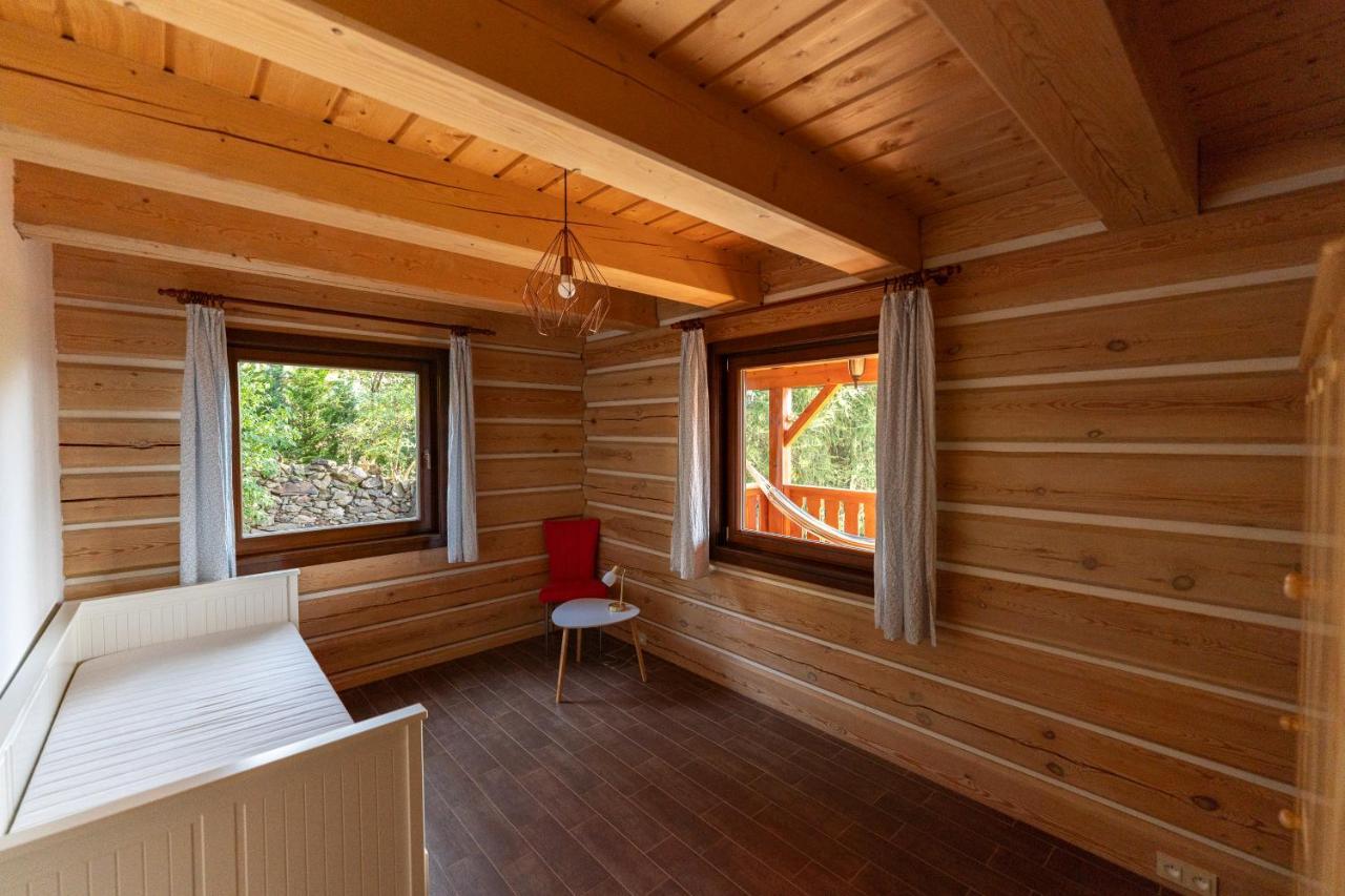 Villa Moderni Sumavska Roubenka S Vyhledem Na Boubin à Vimperk Extérieur photo
