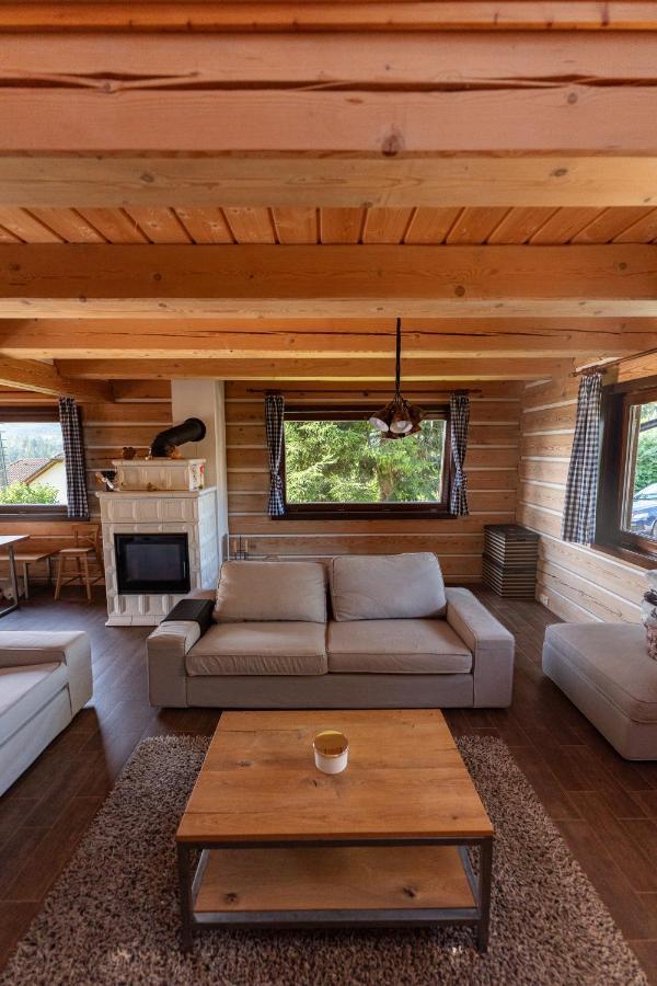Villa Moderni Sumavska Roubenka S Vyhledem Na Boubin à Vimperk Extérieur photo