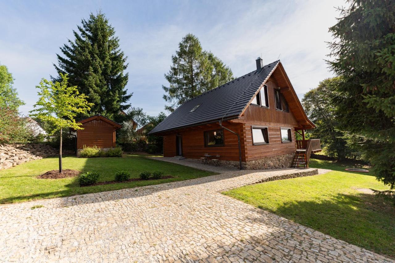 Villa Moderni Sumavska Roubenka S Vyhledem Na Boubin à Vimperk Extérieur photo