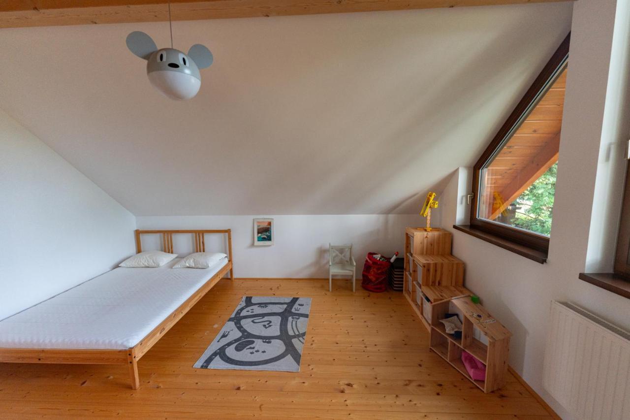 Villa Moderni Sumavska Roubenka S Vyhledem Na Boubin à Vimperk Extérieur photo