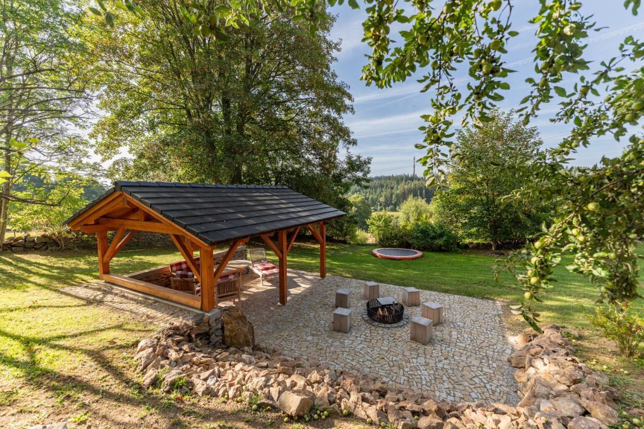 Villa Moderni Sumavska Roubenka S Vyhledem Na Boubin à Vimperk Extérieur photo