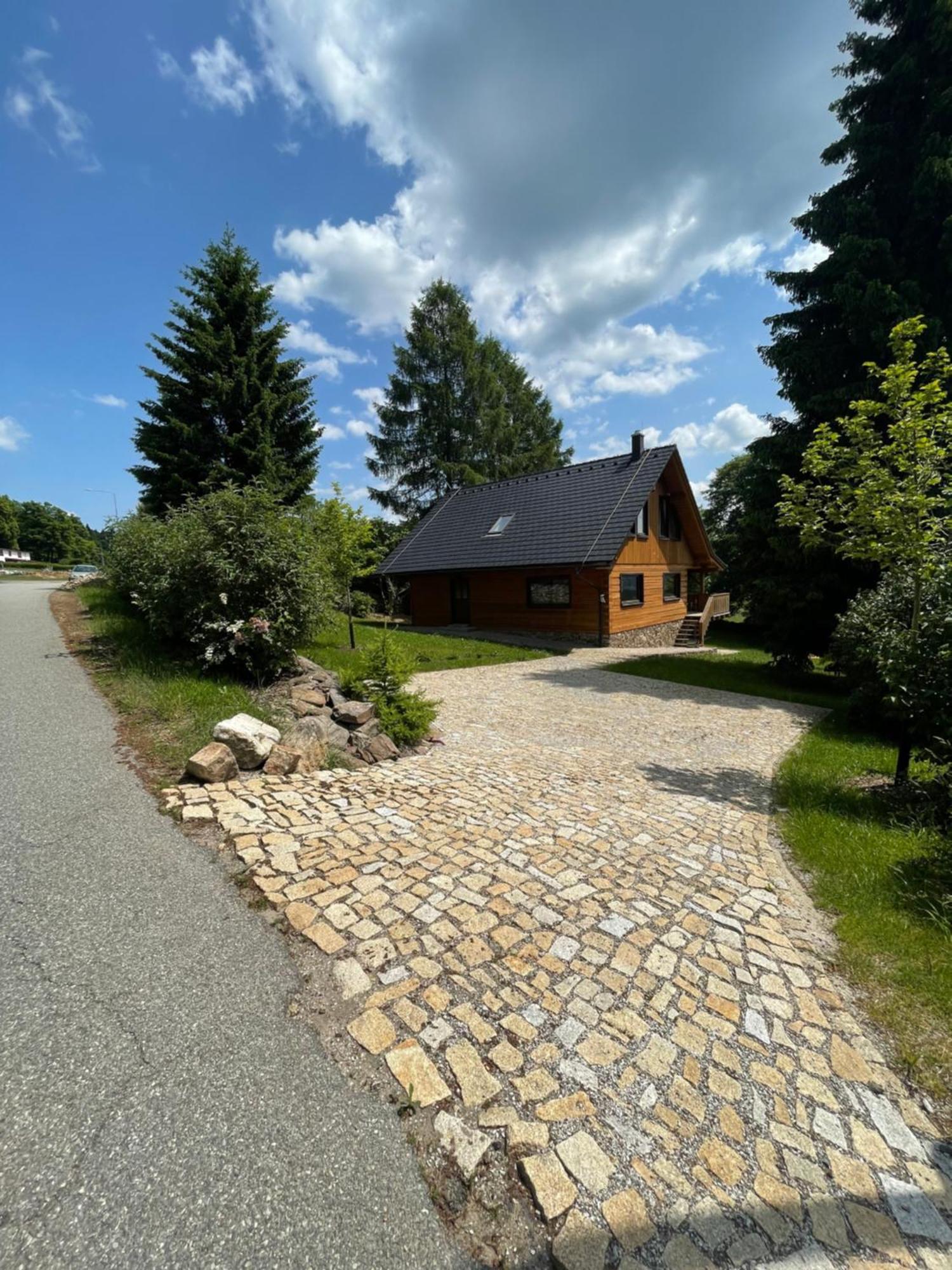 Villa Moderni Sumavska Roubenka S Vyhledem Na Boubin à Vimperk Extérieur photo